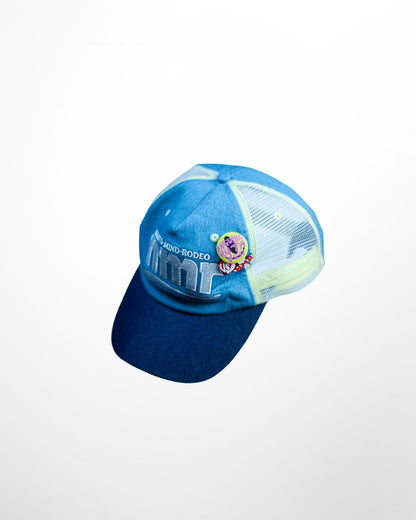 NMR indigo quarter mesh cap